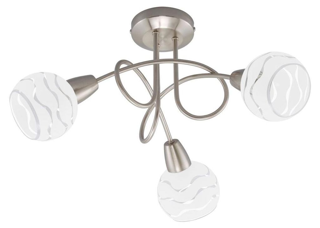 Deckenleuchte Spot dreh- und schwenkbar 3xE14 max. 40W Produktbild 