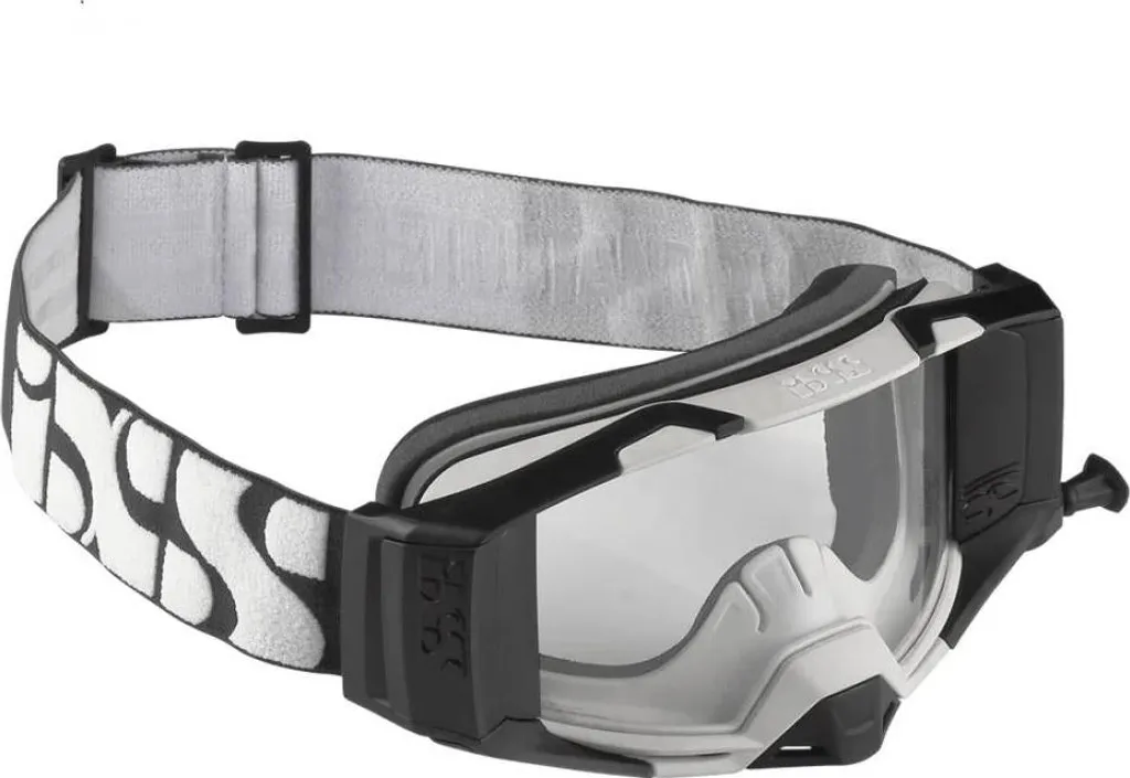Trigger+ Goggles Roll-Off Blanc : ne soyez plus aveuglé par la boue