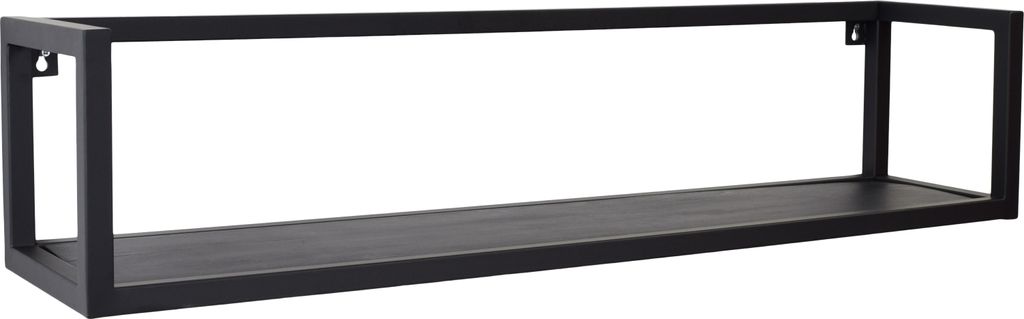 LOFT42 Vegas Wandregal - schwarz- 90x20x20 Produktbild 