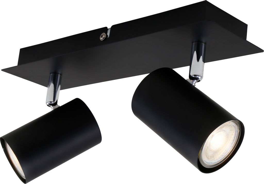 Spotlight Briloner Spot Black Stropné svetlo Stropné Obrázok produktu 