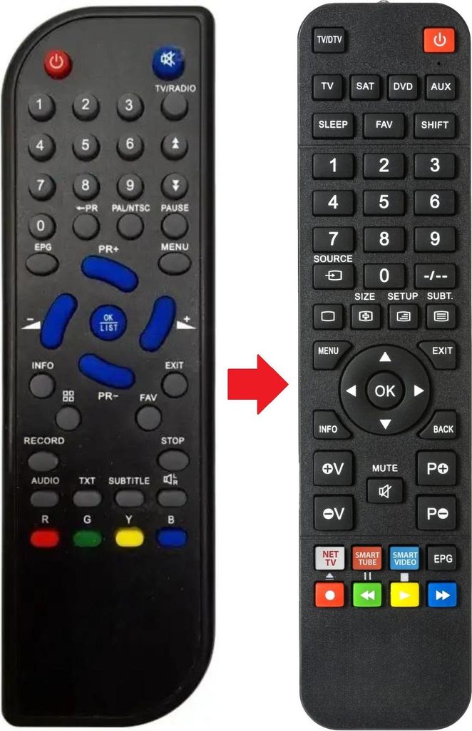 Fernbedienung geeignet für LINQ YK-110 | YK110