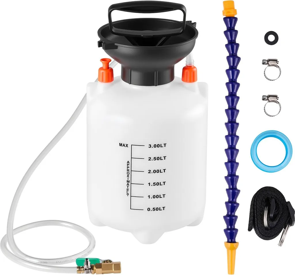 Pompe à huile de transmission manuelle 3L avec tuyau et ruban PTFE
