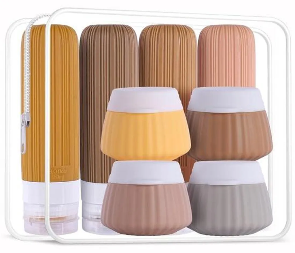 Accessoires de voyage silicone 4 pièces pour valise et sac à main