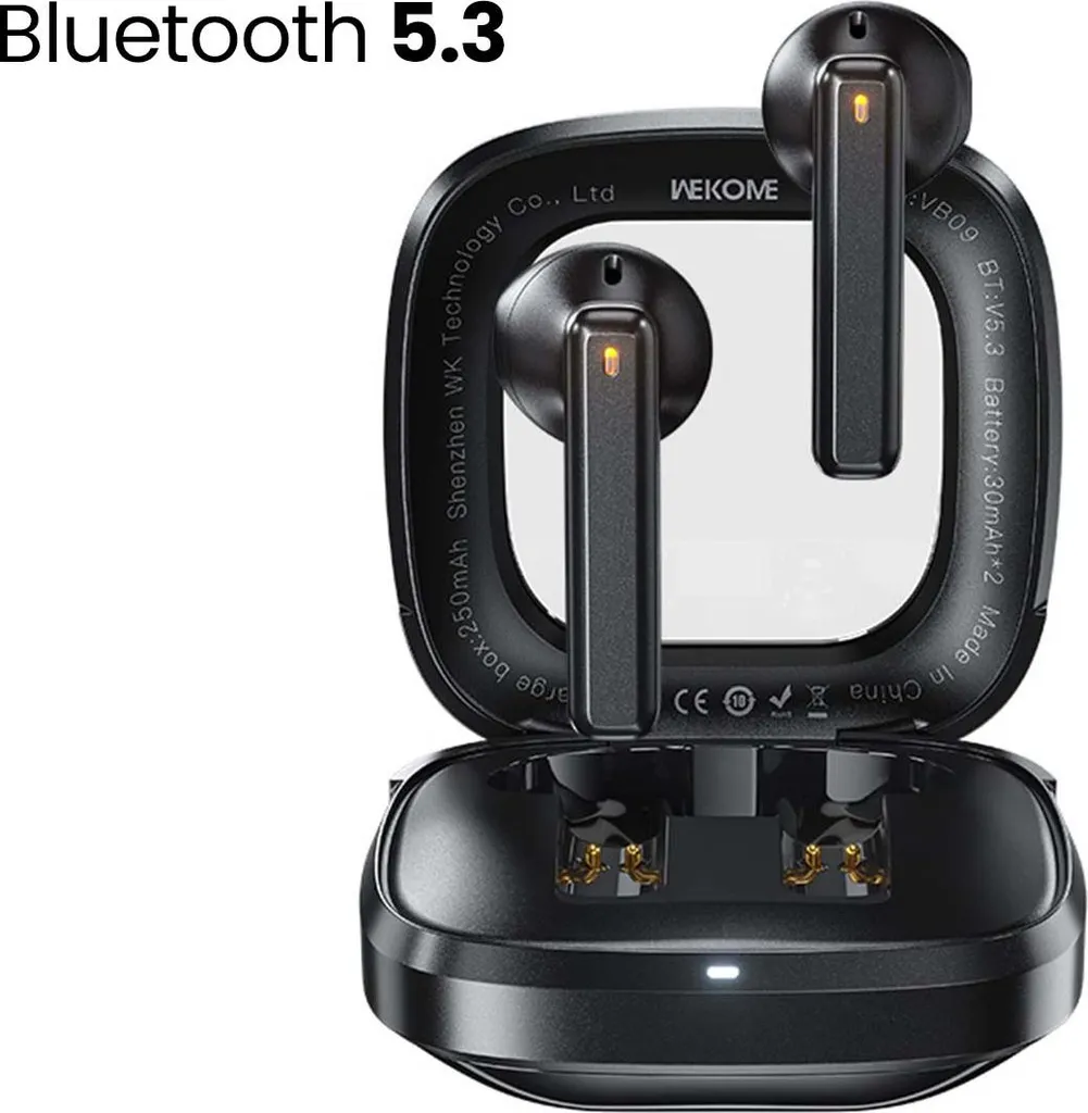 WEKOME VB09 Cuffie Wireless Bluetooth 5.3 TWS Semplici e Potenti - 6