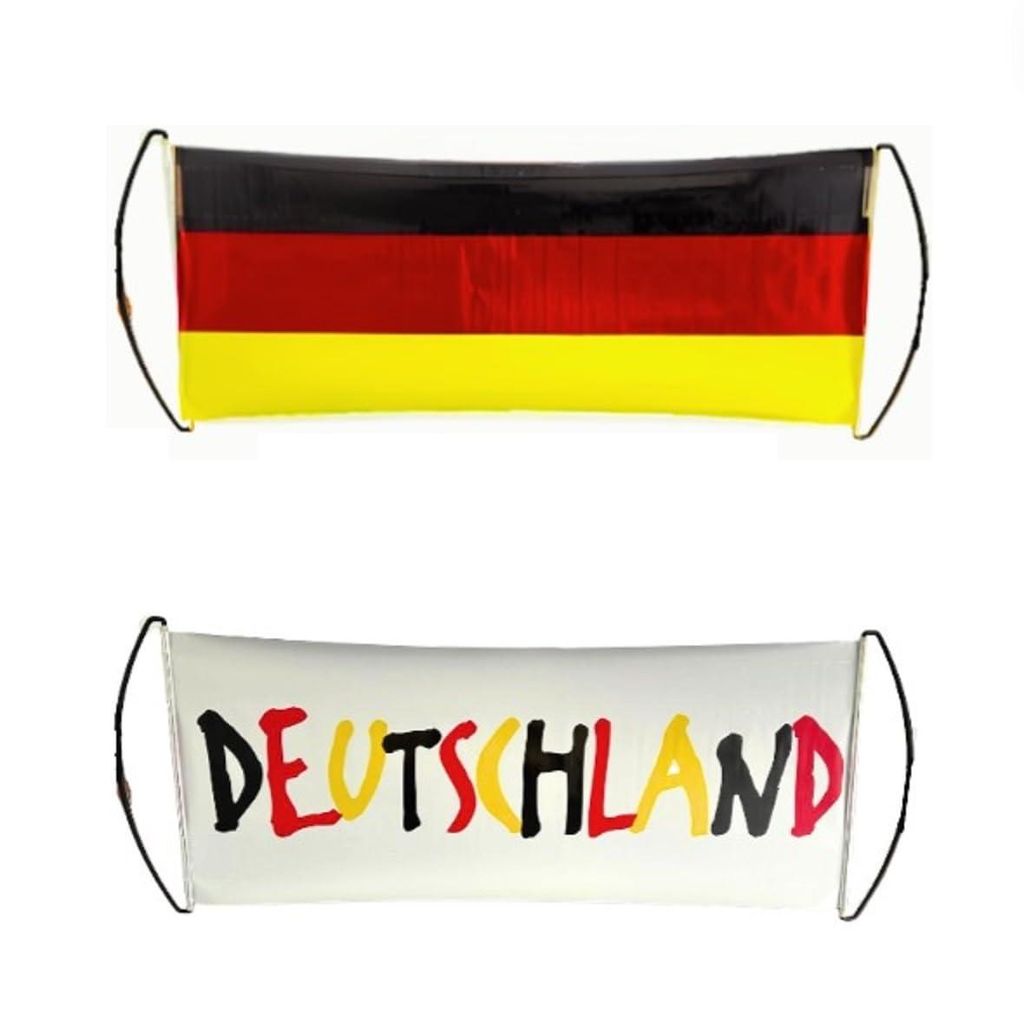 JUNG Auszieh Banner Deutschland Fussball WM 2026 Fahne Fan, Produktbild 