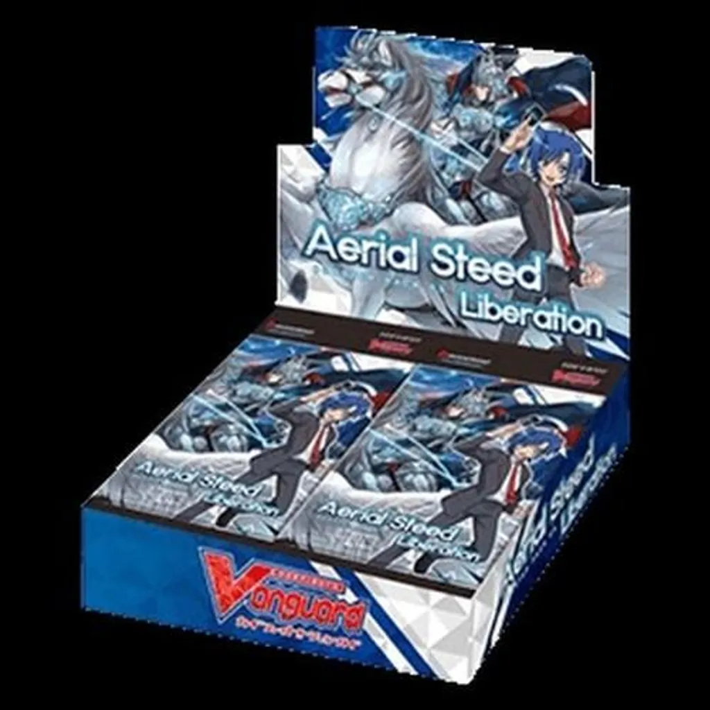 Booster Box Aerial Steed Liberation avec 5 Clans Cardfight Vanguard