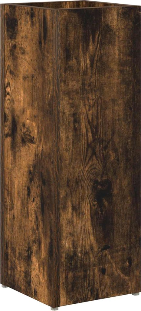 vidaXL Držiak slnečníka Dymový dub 20 x 20 x 55,5 cm Obrázok produktu 