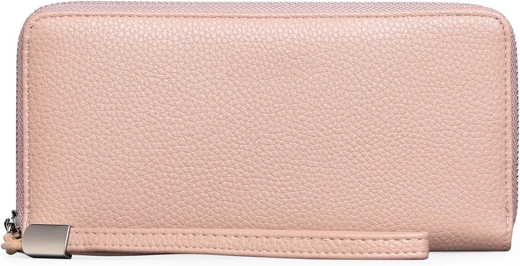 Portafoglio Donna da Viaggio Pelle RFID: Porta Cellulare e Documenti