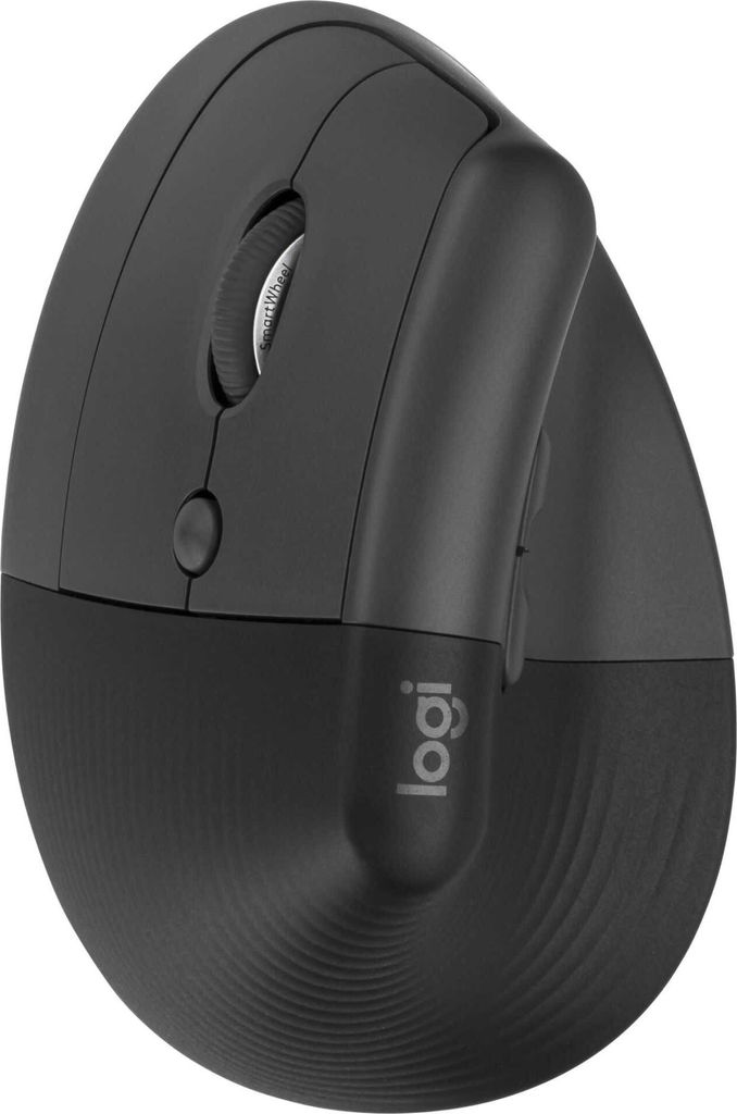 Logitech Lift Left Grafit Ergonomische vertikale Maus Produktbild 