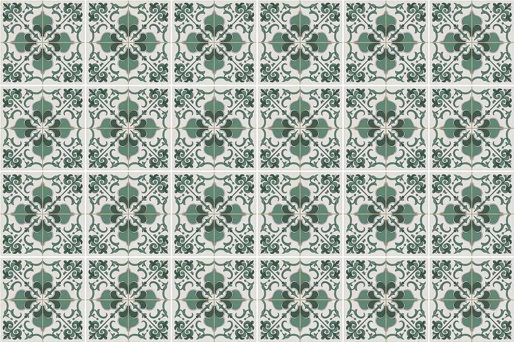 Fliesenaufkleber 10×10 cm – 24 Stück – Selbstklebend – Wasserfest – Pflegeleicht – Hitzebeständig – Für Küche & Bad – Elegante F...