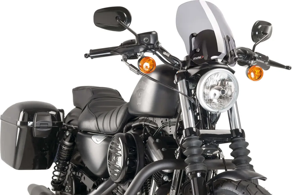 Bulle Touring Puig pour Harley Davidson : Confort et Protection de Route