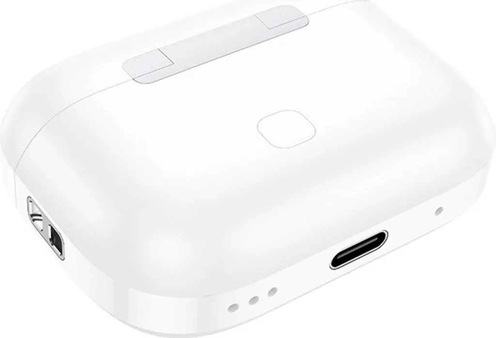 Évitez les Câbles Emmêlés avec les Écouteurs Hoco EW56 Plus Bluetooth Blanc