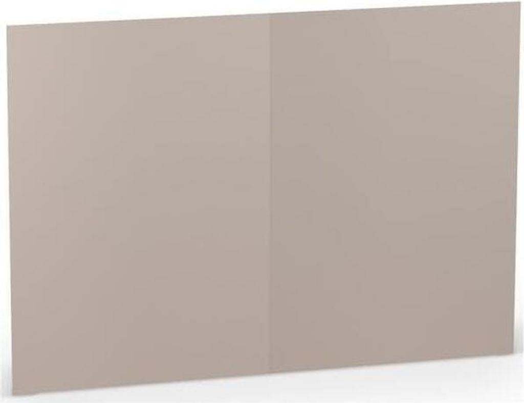 Rössler 16407249, Standard-Grußkarte, Herzlichen Glückwunsch, Graubraun, Papier, 220 g/m², 100 Stück(e)