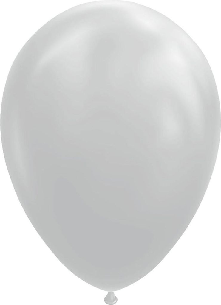 Globos -Luftballons cool grau, 30 cm, 10st.