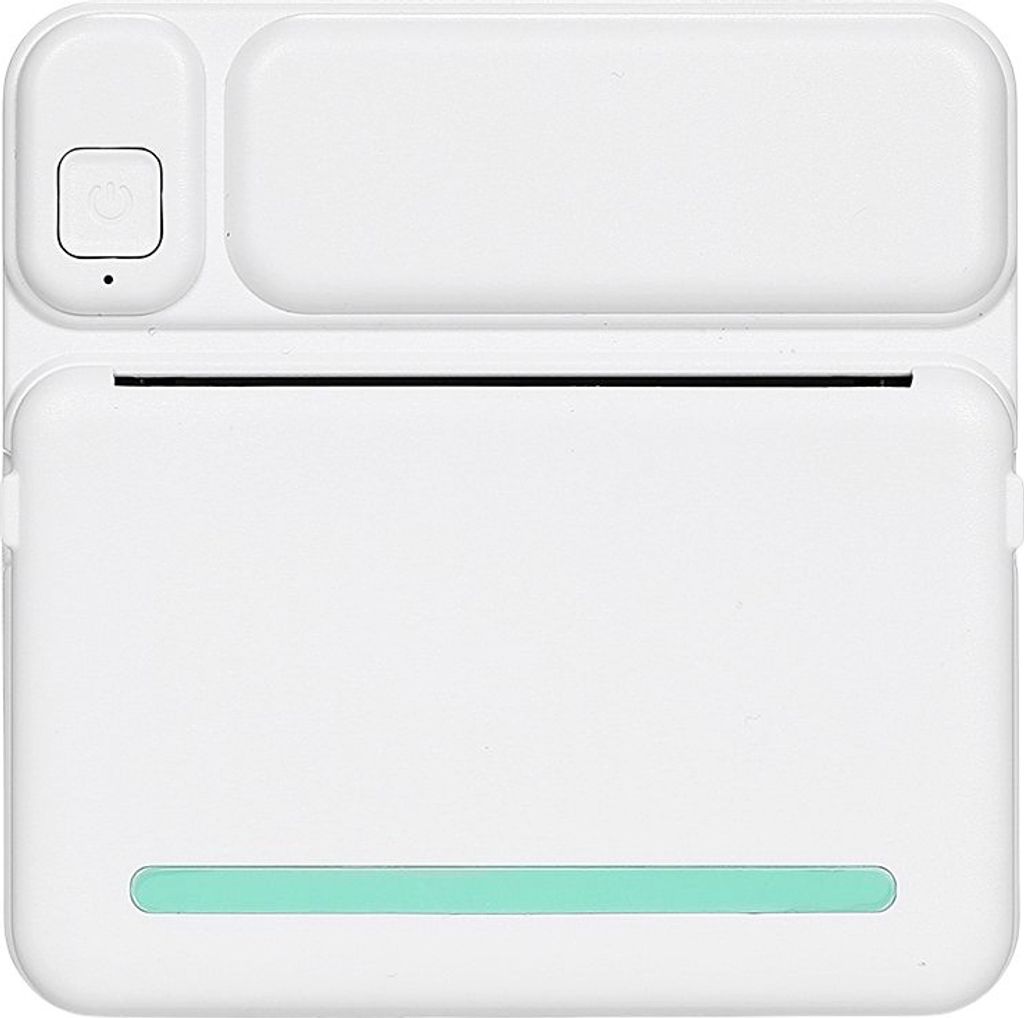 C19 Tragbarer Taschendrucker, kabelloser Bluetooth-Thermo-Etikettendrucker, Drucker mit falschem Titel, unterstützt Foto-/Dokumenten-/Notizdruck, ...