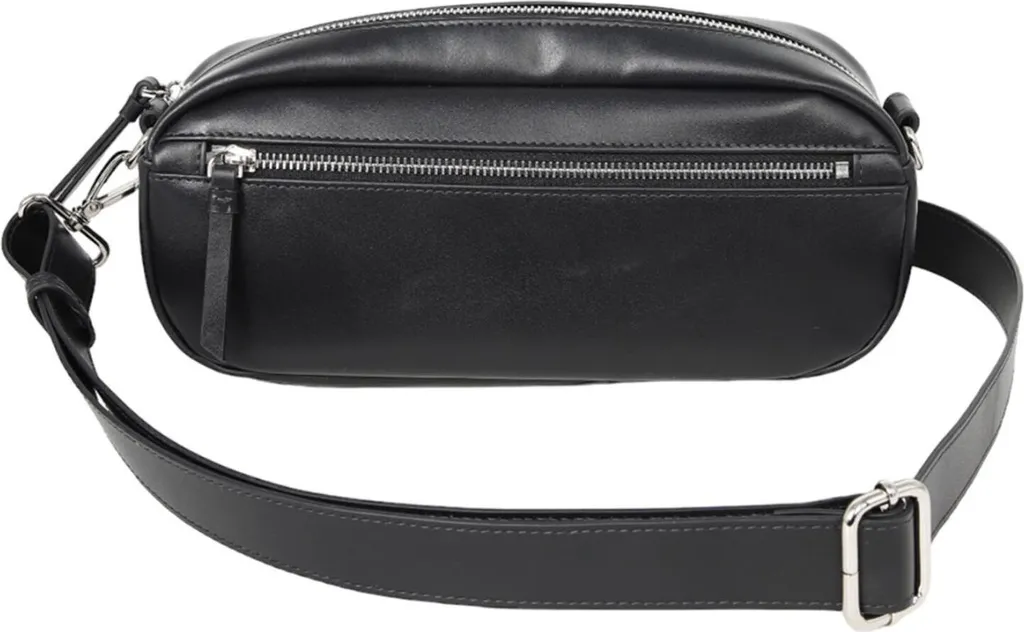 CINQUE Pelle borsetta borsa a tracolla Diane Handbag Black nero