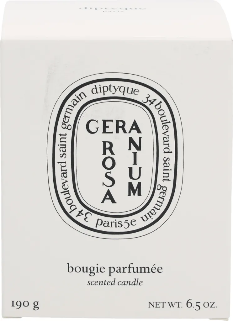 Éliminer les odeurs avec la bougie Diptyque Geranium Rosa parfumée - 3