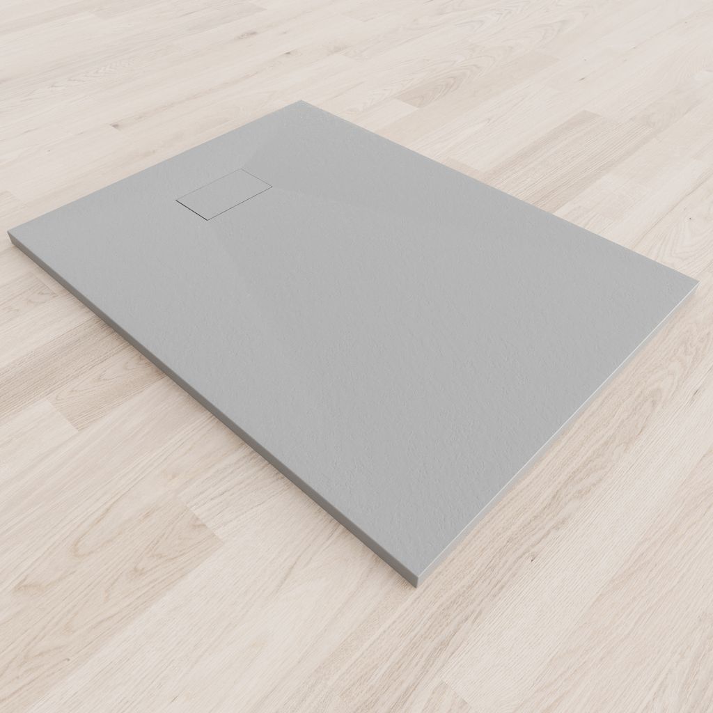i-flair Duschwanne SMC Grau 120x90 cm, Produktbild