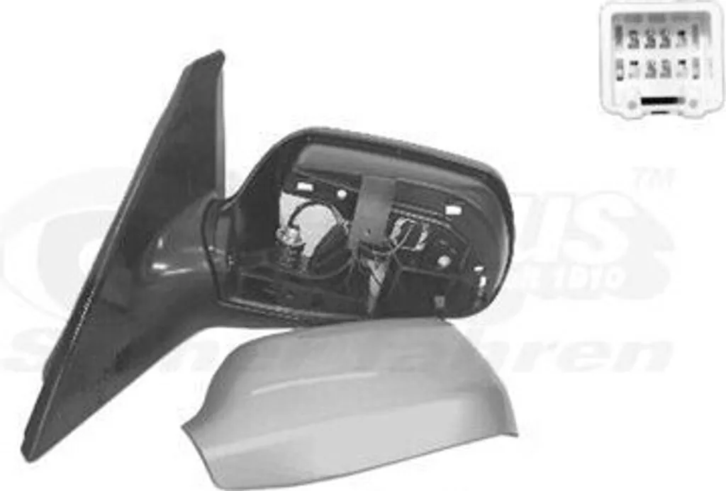 Réparez votre rétroviseur cassé de MAZDA 3 BK avec VAN WEZEL 2734817