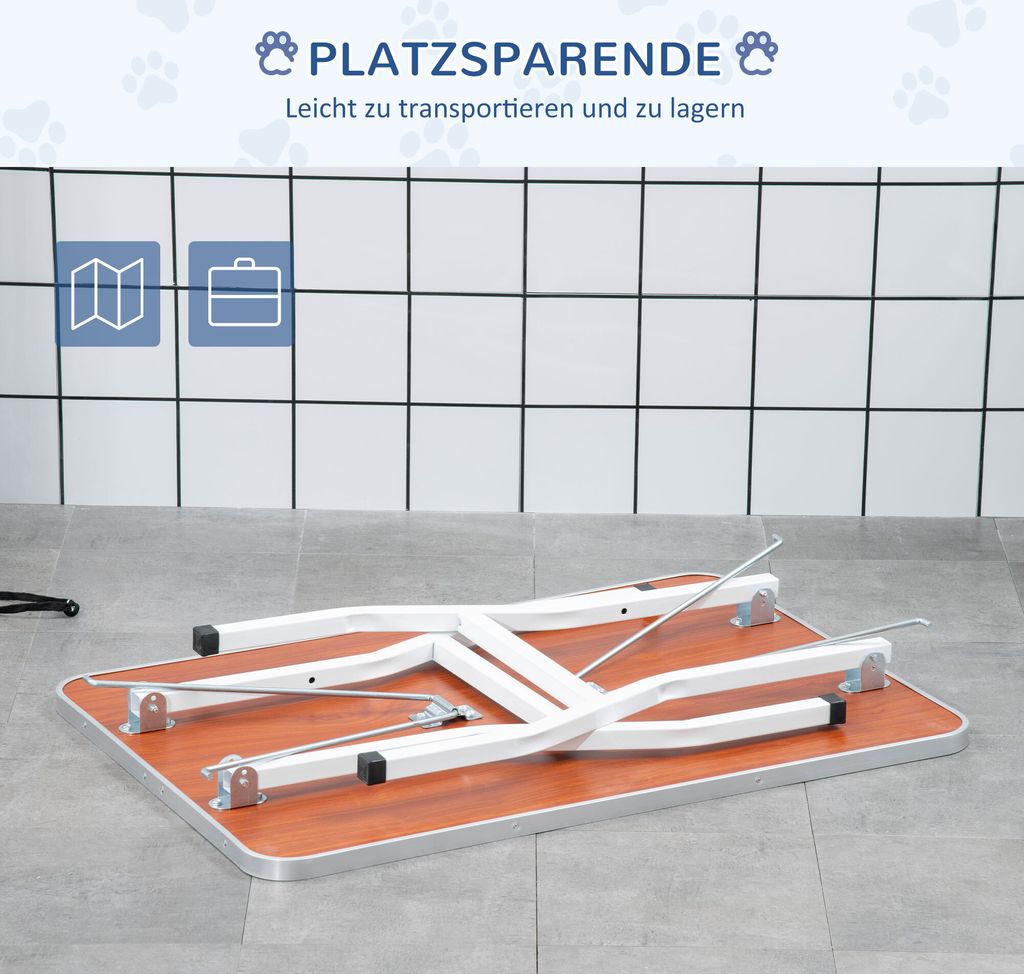 Pawhut PawHut Trim stôl Stolík pre psov Holiaci stôl Obrázok produktu 8