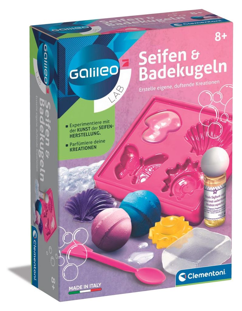 Jabones y bombas de baño, kit de experimentos Imagen del producto 