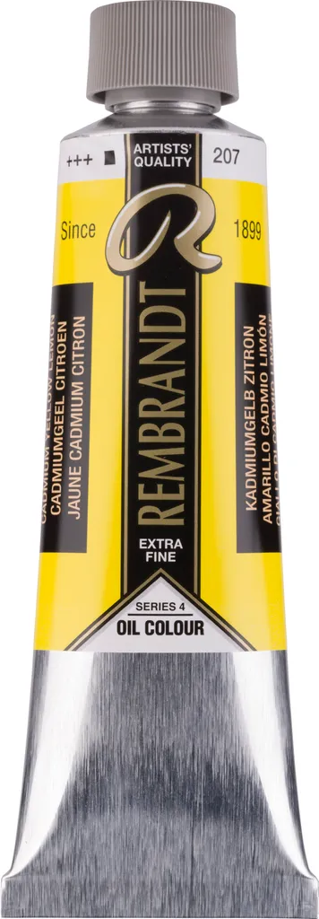 Huile Rembrandt Jaune de Cadmium Citron 207 150 ml : Éclat Durable