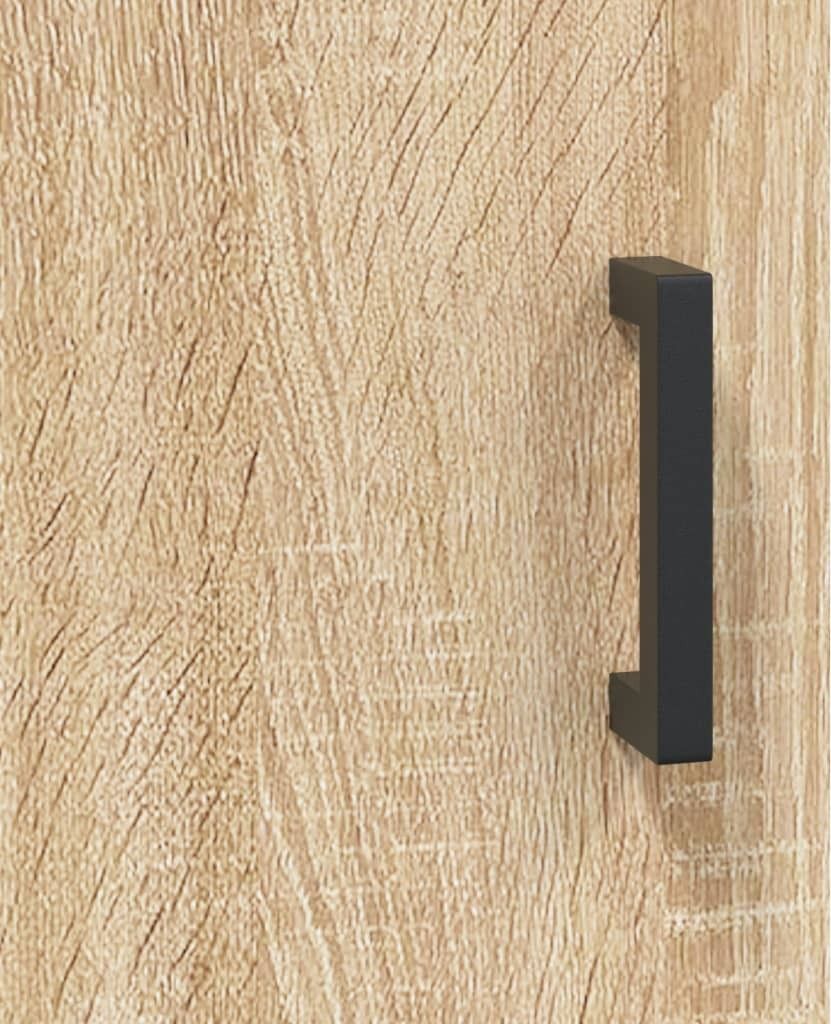vidaXL Nástenná skriňa Sonoma dub 60x31x60 cm odvodený Obrázok produktu 3