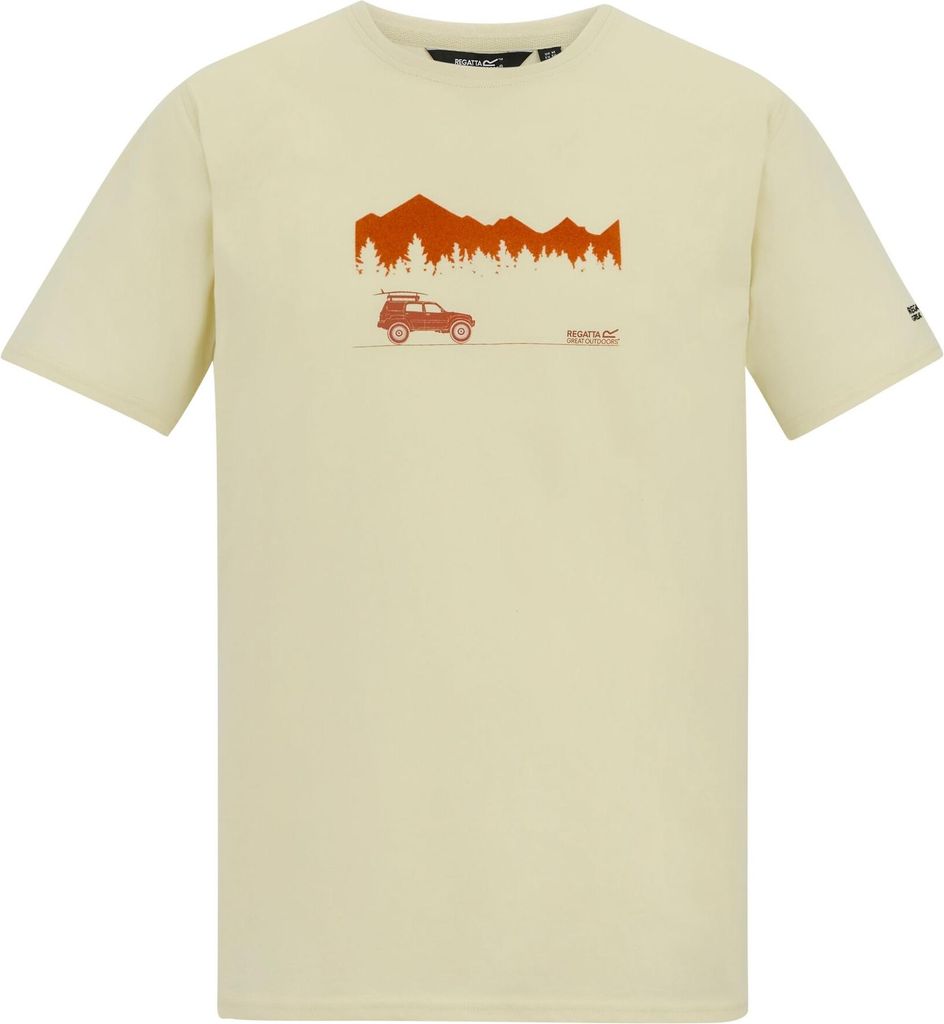 Regatta - "Cline IX" T-Shirt für Herren RG12455 (M) (weißer Stein)