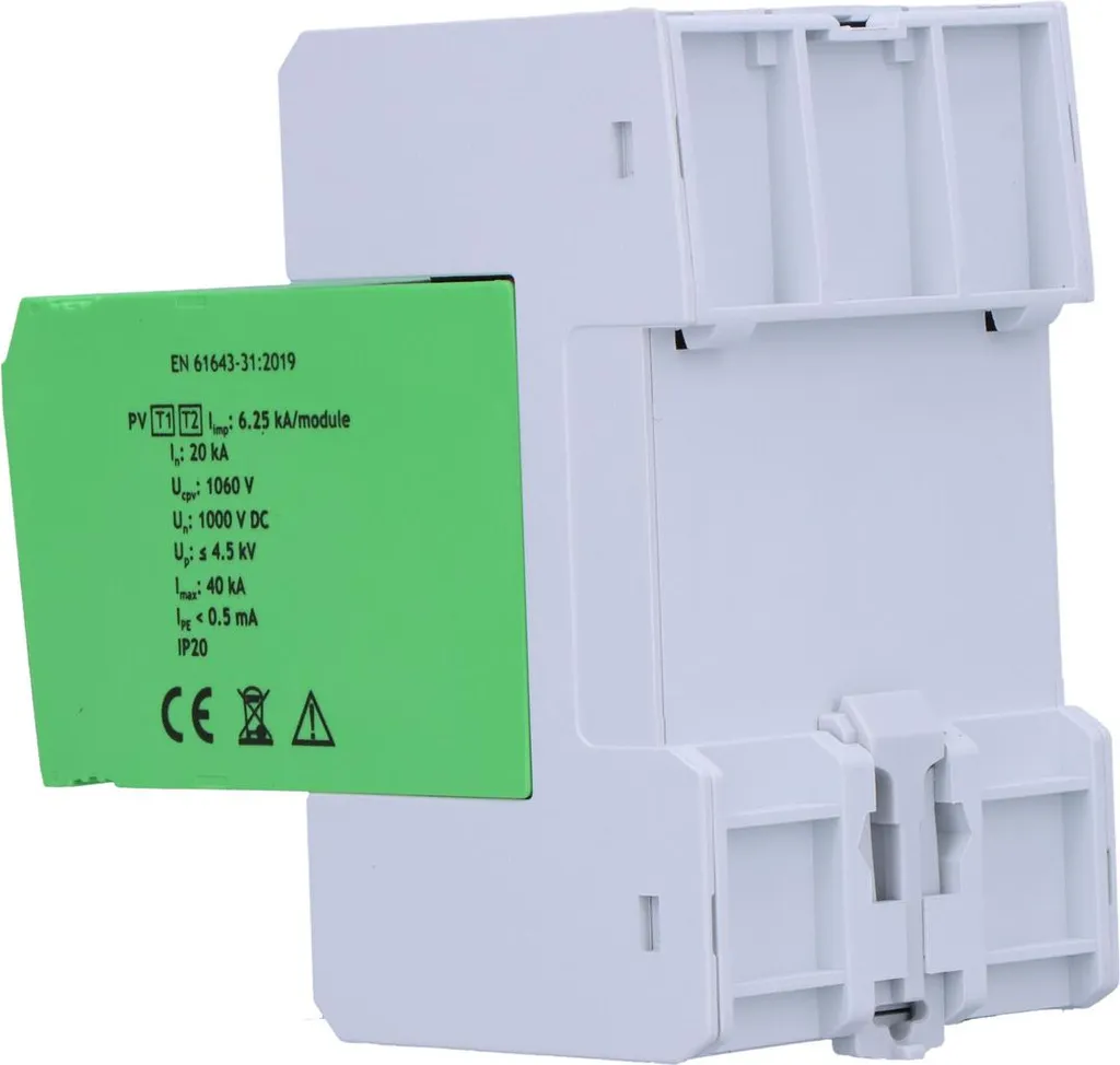 Protection foudre pour kit solaire - Parafoudre SIMTEC SV B+C 3P Varistance