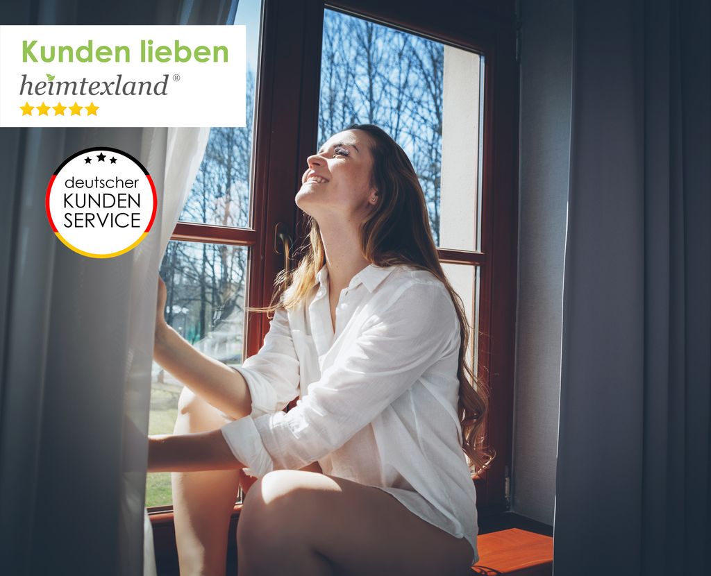 heimtexland ® 1 Paar Verdunklungsvorhänge Thermovorhang Produktbild 8
