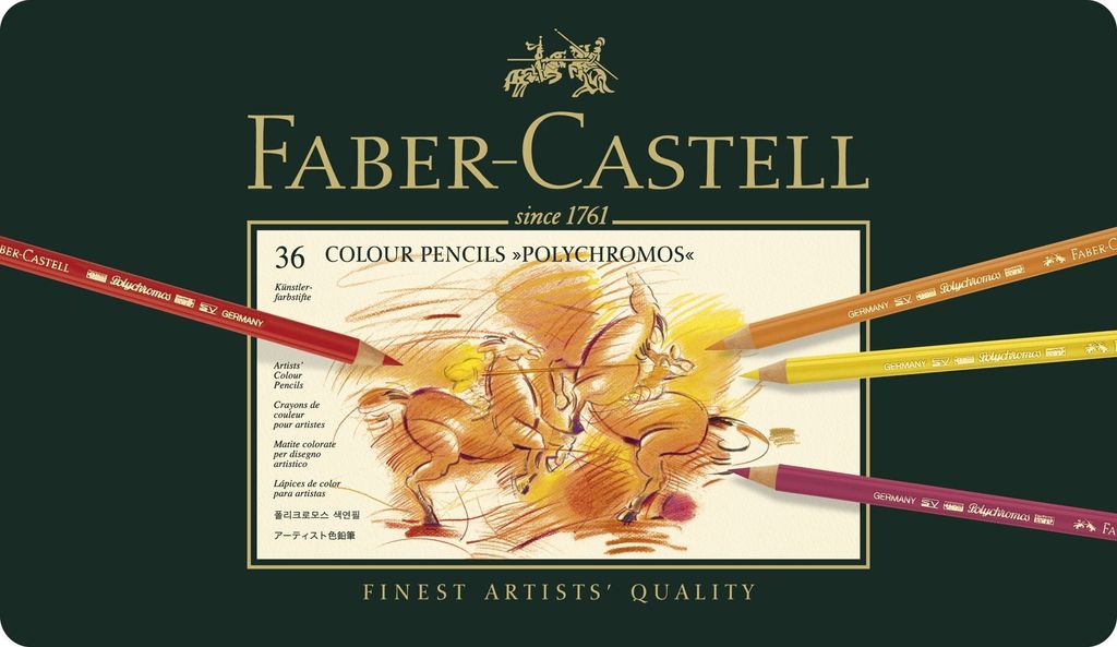 FABER-CASTELL Farbstift Polychromos 36er Metalletui Image du produit 