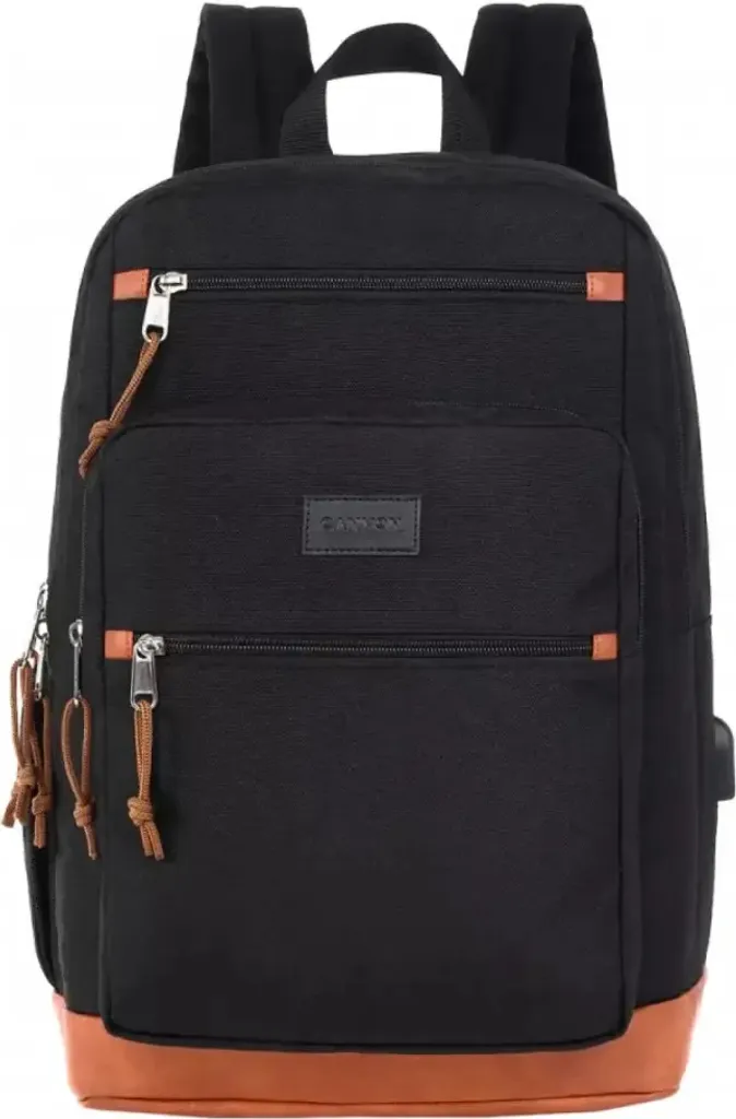 Canyon BPS-5 Sac à dos 22L Noir avec recharge USB et multi-poches