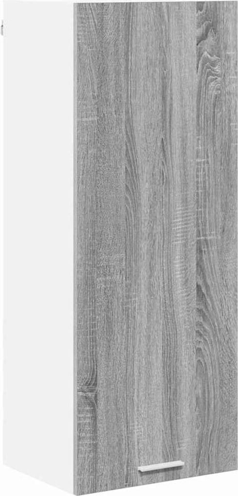 vidaXL Hängeschrank Riga Graues Sonoma 40 x 31 x 100 cm Holzwerkstoff