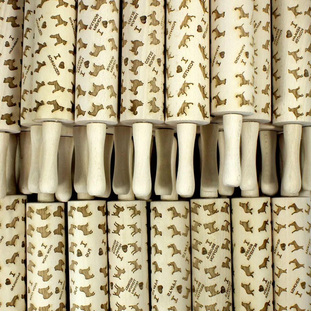 Art-Dog Rullo San Bernardo: Mattarello Esclusivo per Dolci e Hobby - 9