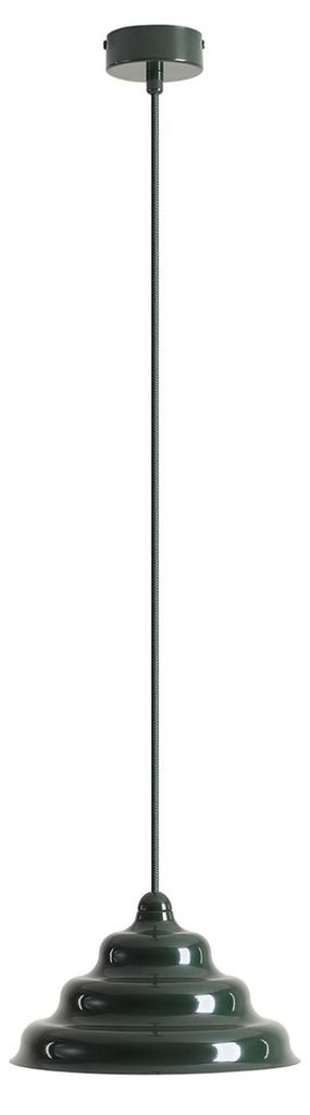 Hängeleuchte Glas Metall G9 D: 23 cm rund H: max. 220 cm Grün Modern