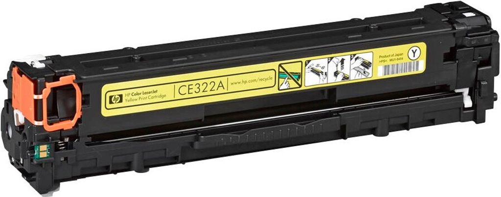 Original HP CE322A / 128A Toner gelb bulk Produktbild 