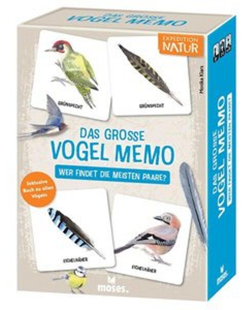Das große Vogel Memo Produktbild 