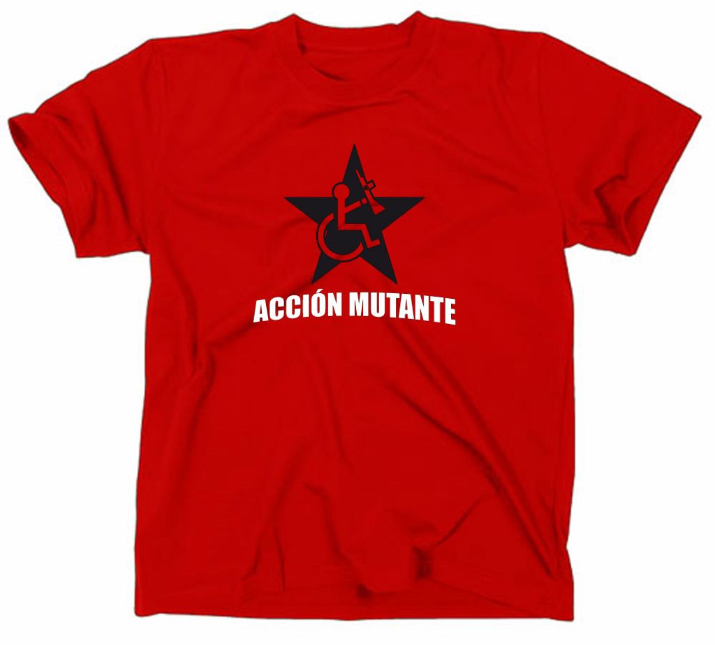 Styletex23 T-Shirt Accion Aktion Mutante Kult, rot, M
