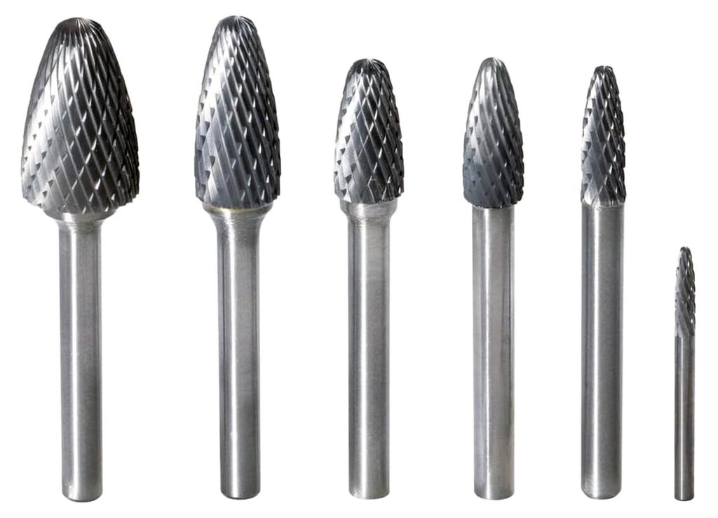 HM Rundbogen-Frässtift Form F, 12mm, Farbe