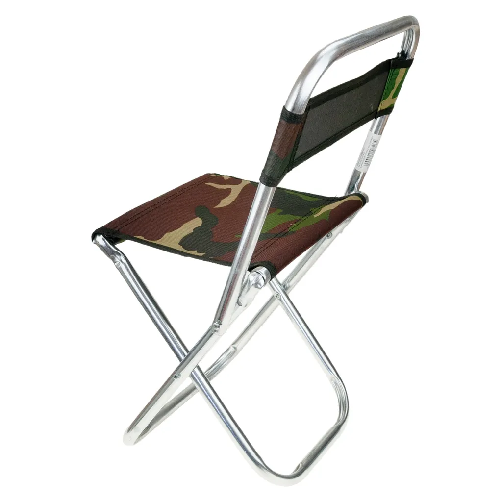 Chaise de pêche pliante pour session longue - Matériel de bivouac
