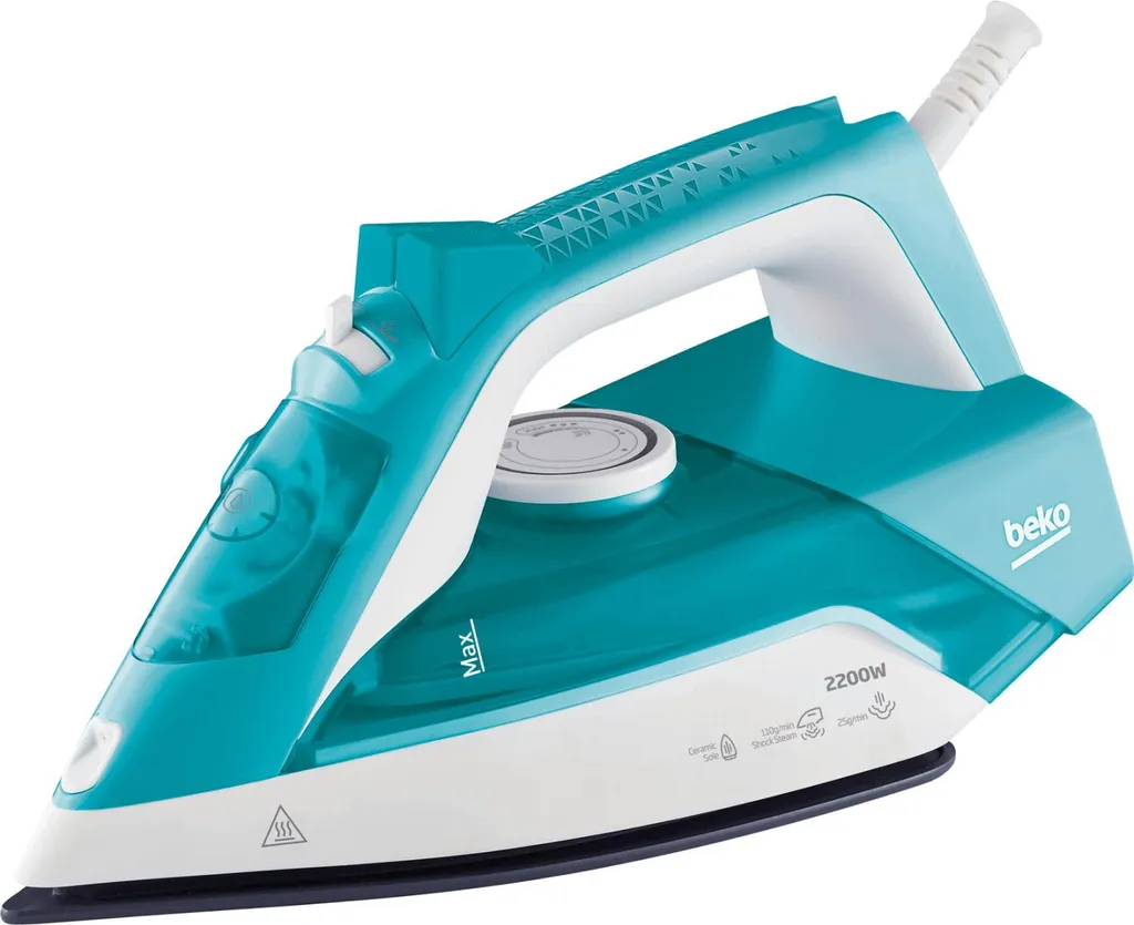 Recensione Beko SIM3122T Ferro da Stiro 2200W Piastra Ceramica Blu