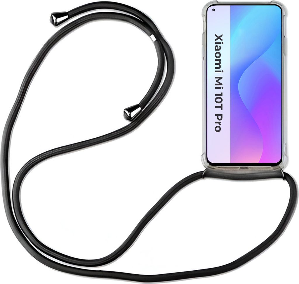 Handykette Xiaomi Mi 10T Pro Handyhülle mit Band Hülle Kordel Handy Tasche Cover