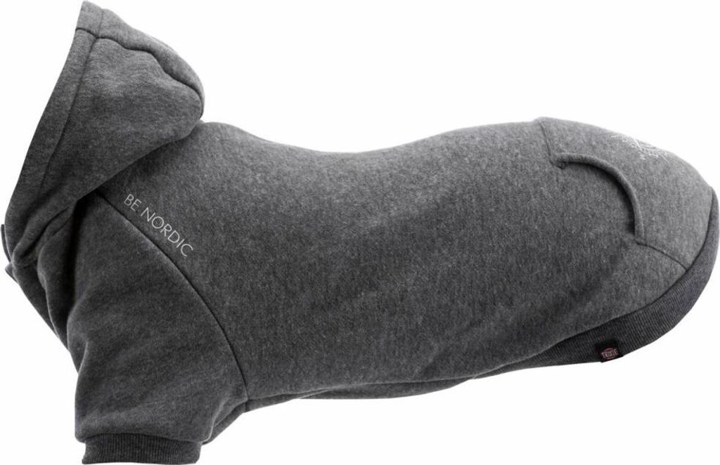 Hundepulli BE NORDIC Hoodie Flensburg grau