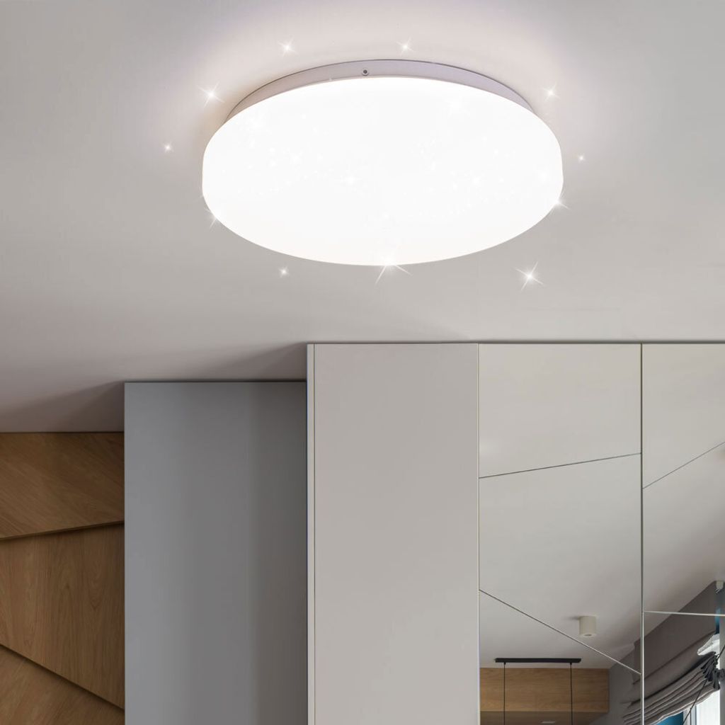 LED Deckenlampe, Sterneneffekt CCT Schaltung, DxH 25,5 x Produktbild 