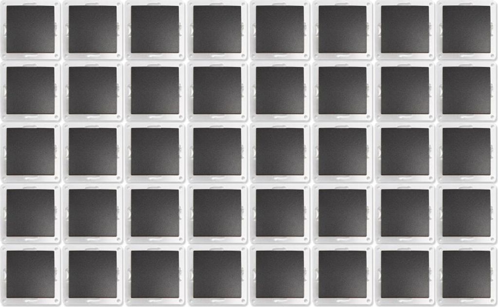 40x Wechselschalter McPower "Flair", 250V/10A, UP, Produktbild 