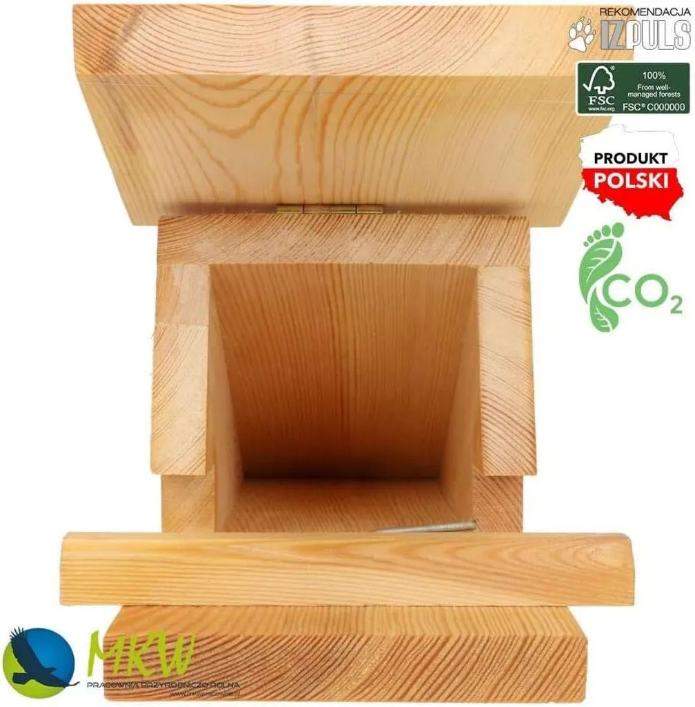 Casetta MKW in Legno Dolce per Rampichini - Nido Eco-Friendly Giardino - 3