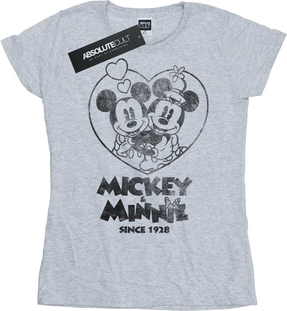 Disney - "Since 1928" T-Shirt für Damen BI31495 (M) (Grau)