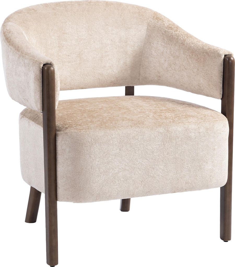 HOMCOM Loungesessel Sessel mit Chenille-Optik, Relaxsessel Produktbild 