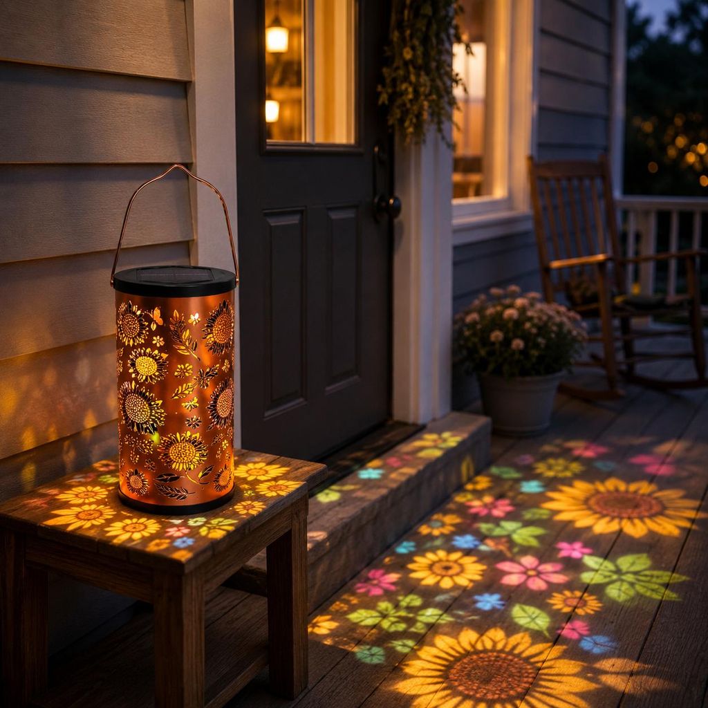 Dekorative Solar-Gartenlaterne – SOLABLOOM Laternen
