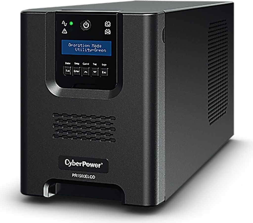 CyberPower Prof. Tower 1500VA 1350W 8xIEC PR1500ELCD